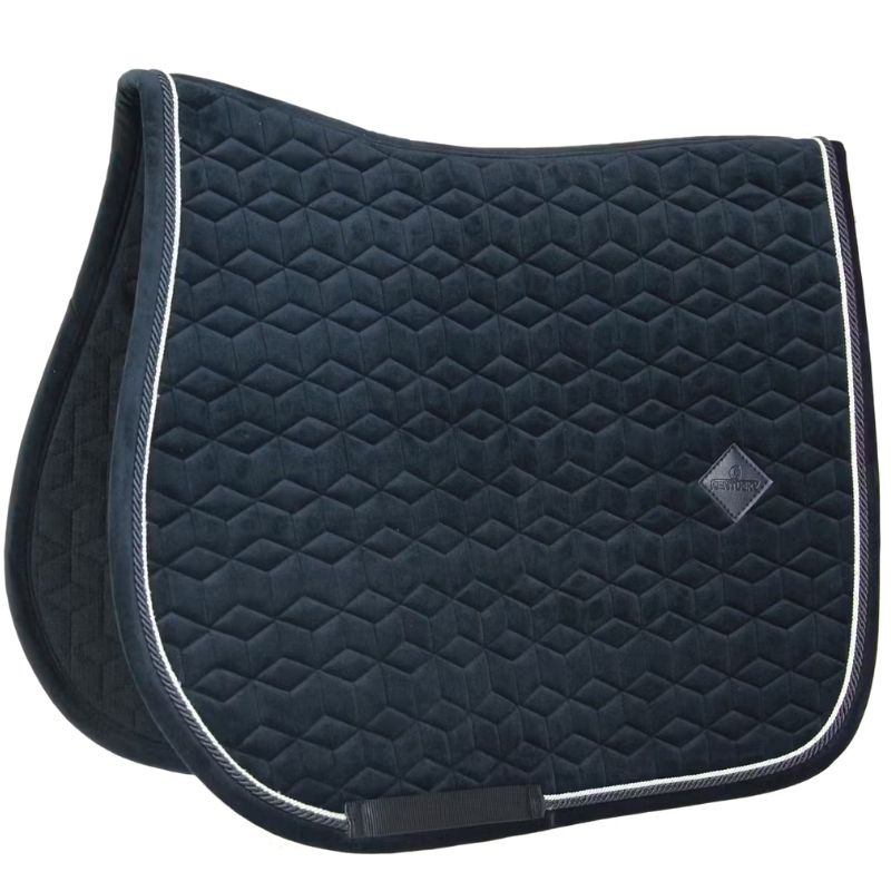 Saddle Pad Basic Velvet Black