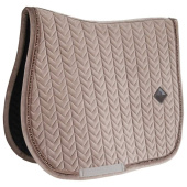 Saddle Pad Velvet Pearls Beige Saddle Pad Velvet Pearls Beige
