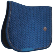 Saddle Pad Velvet Pearls Navy Saddle Pad Velvet Pearls Navy
