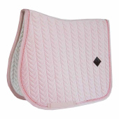 Saddle Pad Velvet Pearls Pink Saddle Pad Velvet Pearls Pink