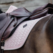 Saddle Pad Velvet Pearls Pink Saddle Pad Velvet Pearls Pink