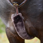 Breastplate Cover Sheepskin Brown Breastplate Cover Sheepskin Brown