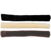 Breastplate Cover Sheepskin Brown Breastplate Cover Sheepskin Brown