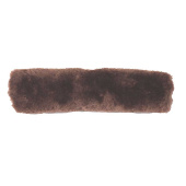 Noseband Cover Sheepskin Brown Noseband Cover Sheepskin Brown