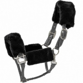 Sheepskin Set for Halter Black Sheepskin Set for Halter Black