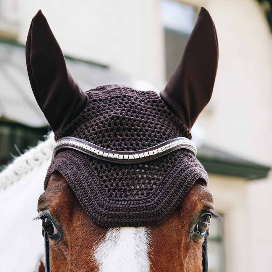 Fly Ear Bonnet Wellington Brown