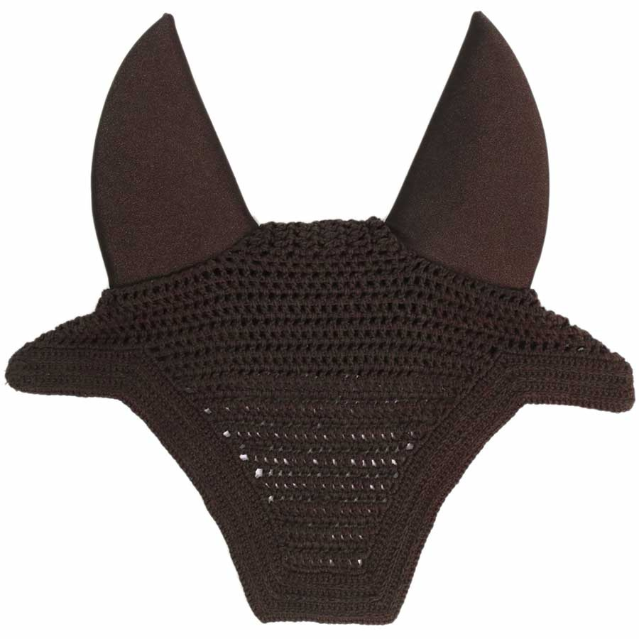 Fly Ear Bonnet Wellington Soundless Brown