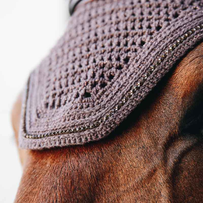 Ear Bonnet Wellington Sparkling Brown