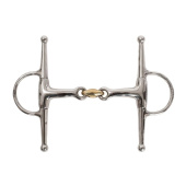 Full Cheek Bit Double Jointed Curved Full Cheek Bit Double Jointed Curved