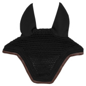 Ear Bonnet Wellington Leather Black Ear Bonnet Wellington Leather Black