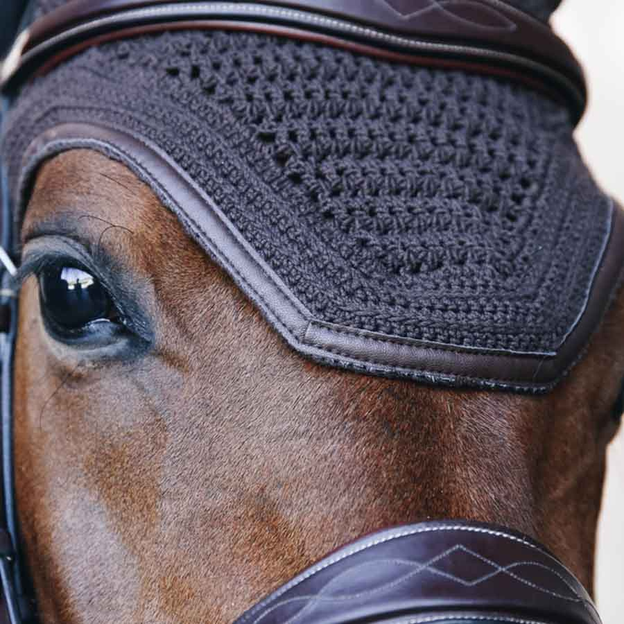 Ear Bonnet Wellington Leather Brown