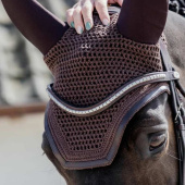 Ear Bonnet Wellington Leather Soundless Brown Ear Bonnet Wellington Leather Soundless Brown