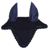 Ear Bonnet Long Stone & Pearl Dark Navy Ear Bonnet Long Stone & Pearl Dark Navy