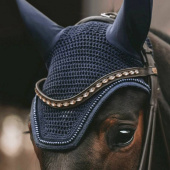 Ear Bonnet Wellington Glitter Soundless Dark Navy Ear Bonnet Wellington Glitter Soundless Dark Navy