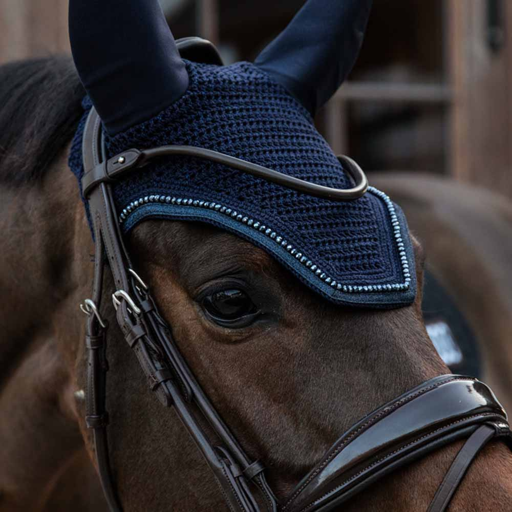 Ear Bonnet Wellington Glitter Soundless Dark Navy