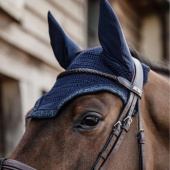 Ear Bonnet Wellington Glitter Stone Dark Navy Ear Bonnet Wellington Glitter Stone Dark Navy