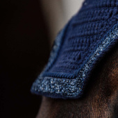 Ear Bonnet Wellington Glitter Stone Dark Navy Ear Bonnet Wellington Glitter Stone Dark Navy