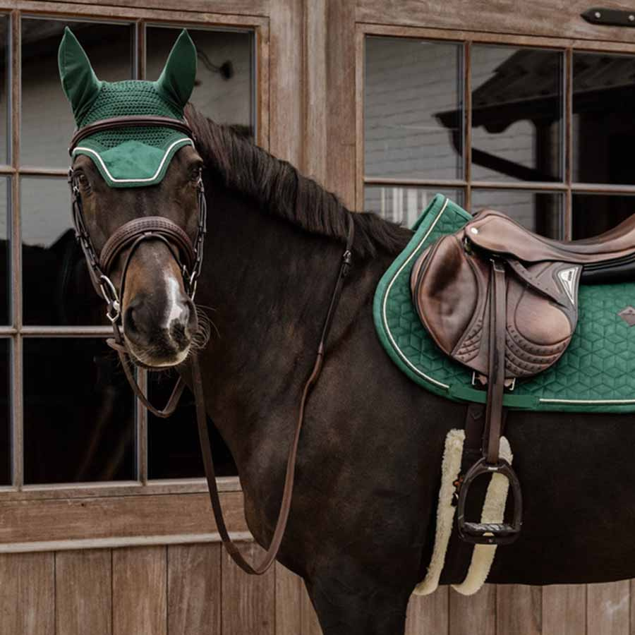 Fly Viel Wellington Velvet Dark Green