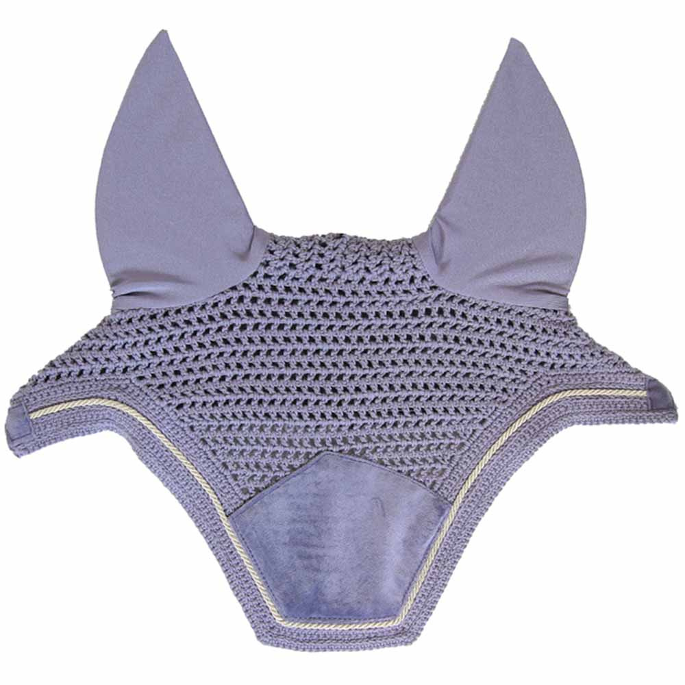 Ear Bonnet Wellington Velvet Purple