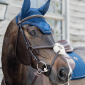 Fly Viel Wellington Velvet Pearls Navy Blue Fly Viel Wellington Velvet Pearls Navy Blue