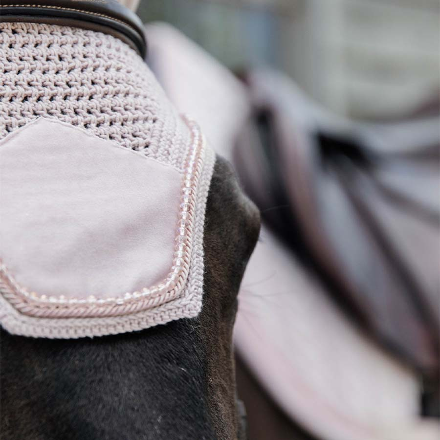 Fly Viel Wellington Velvet Pearls Soft Pink