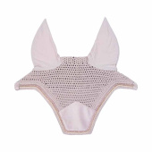 Fly Ear Bonnet Wellington Velvet Pearls Pink Fly Ear Bonnet Wellington Velvet Pearls Pink