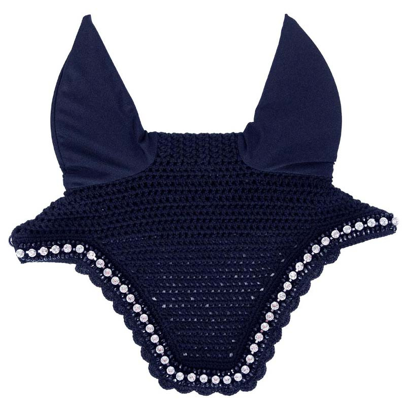 Ear Bonnet Wellington Big Stone & Pearl Dark Navy