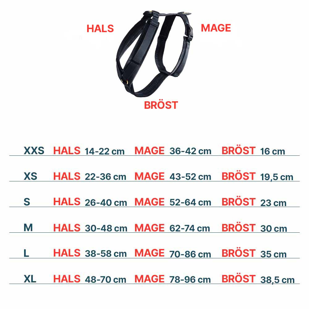 Dog Harness Active Velvet Black