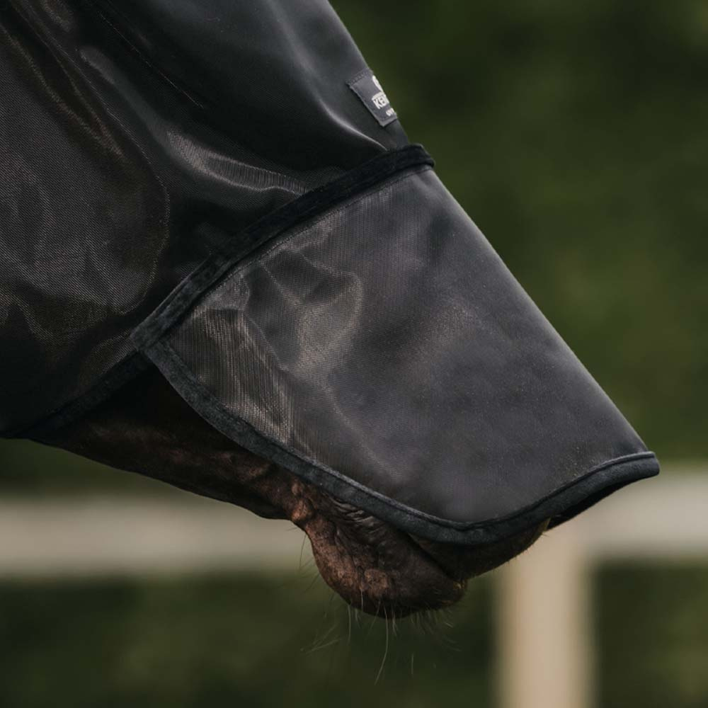 Fly Mask Classic with Ears och Nose Black