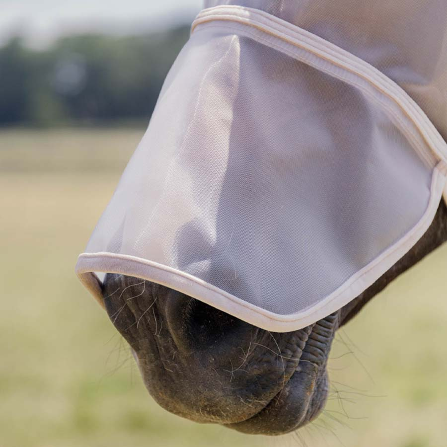 Fly Mask Classic with Ears och Nose Silver