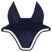 Ear Bonnet Wellington Plaited Cord Navy Blue Ear Bonnet Wellington Plaited Cord Navy Blue