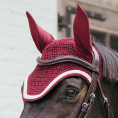 Ear Bonnet Wellington Plaited Cord Bordeaux Ear Bonnet Wellington Plaited Cord Bordeaux