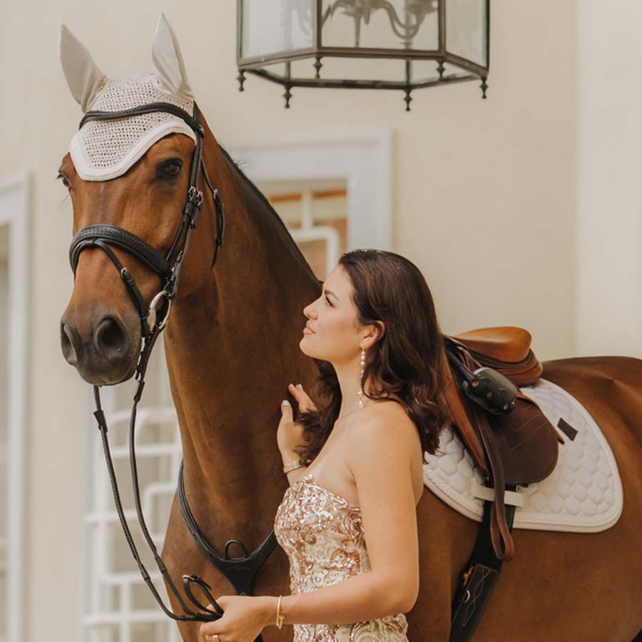 Ear Bonnet Wellington Plaited Cord Beige
