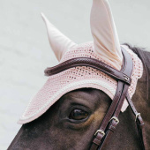 Ear Bonnet Wellington Plaited Cord Light Rose Ear Bonnet Wellington Plaited Cord Light Rose