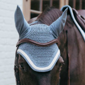Ear Bonnet Wellington Plaited Cord Light Blue Ear Bonnet Wellington Plaited Cord Light Blue