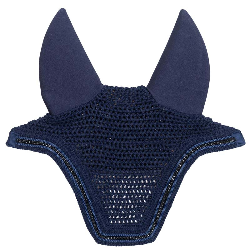 Ear Bonnet Wellington Metal Chain Soundless Navy Blue