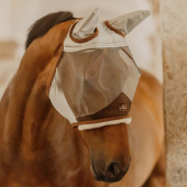 Fly Veil with Ears Skin Friendly Silver Fly Veil with Ears Skin Friendly Silver