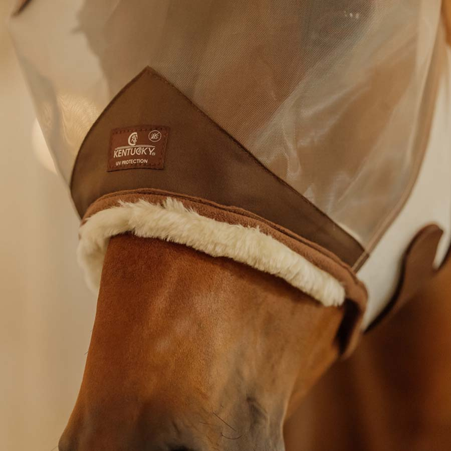 Fly Veil with Ears Skin Friendly Silver