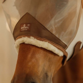 Fly Veil with Ears Skin Friendly Silver Fly Veil with Ears Skin Friendly Silver