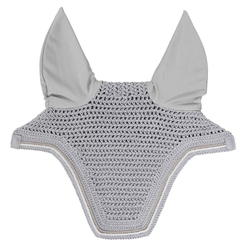 Ear Bonnet Wellington Diamond Rope Grey