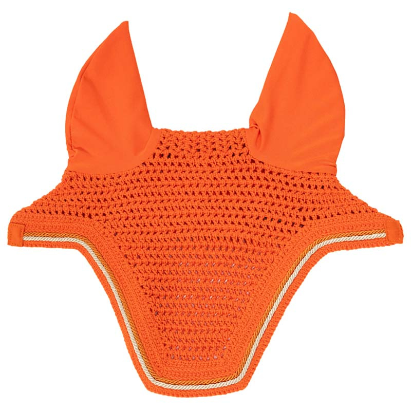 Ear Bonnet Wellington Diamond Rope Orange