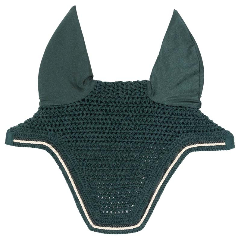 Ear Bonnet Wellington Diamond Rope Green
