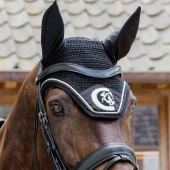 Ear Bonnet Wellington 3D Logo Rope Black Ear Bonnet Wellington 3D Logo Rope Black