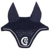 Ear Bonnet Wellington 3D Logo Rope Navy Blue Ear Bonnet Wellington 3D Logo Rope Navy Blue