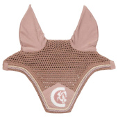 Ear Bonnet Wellington 3D Logo Rope Old Pink Ear Bonnet Wellington 3D Logo Rope Old Pink