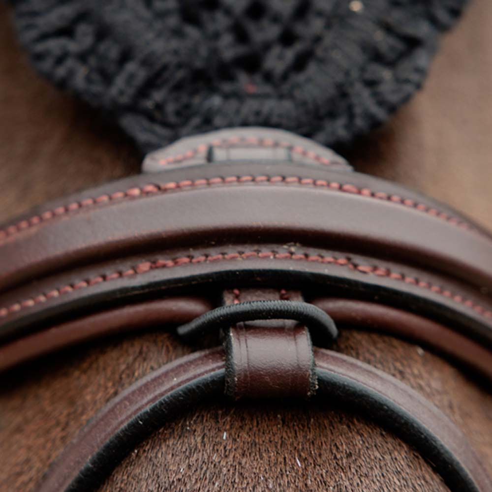 Long Ear Bonnet Loop Black