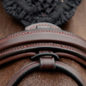 Long Ear Bonnet Loop Soundless Black Long Ear Bonnet Loop Soundless Black