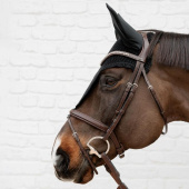 Long Ear Bonnet Loop Soundless Black Long Ear Bonnet Loop Soundless Black