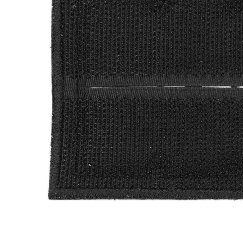 Number tag PVC Velcro 4 Numbers Brown