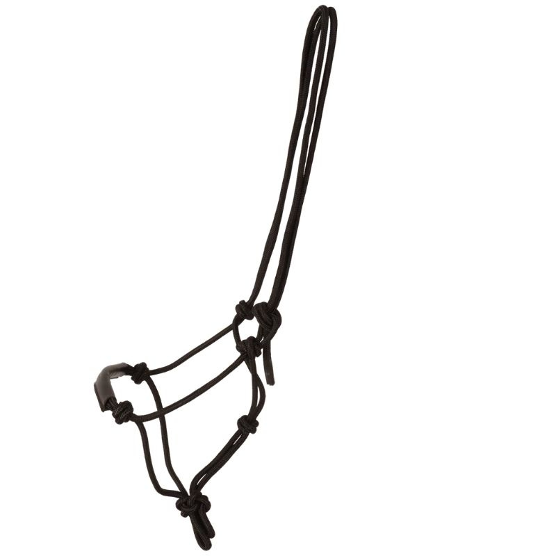 Rope Halter Grooming Deluxe Black